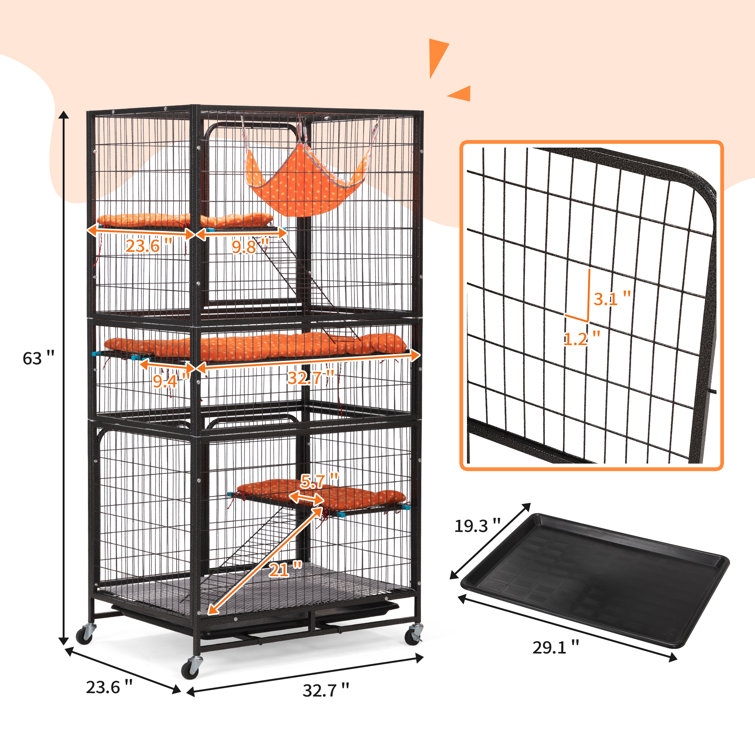 Perfect maxi cage on sale for small animals